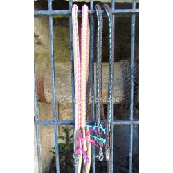 Rênes en corde de 14mm décorées