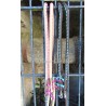 Rênes en corde de 14mm décorées
