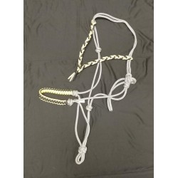 Ensemble etho licol + muserolle tressée + frontal toutes tailles