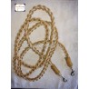 Rênes en tressées rond 4 brins de 6mm